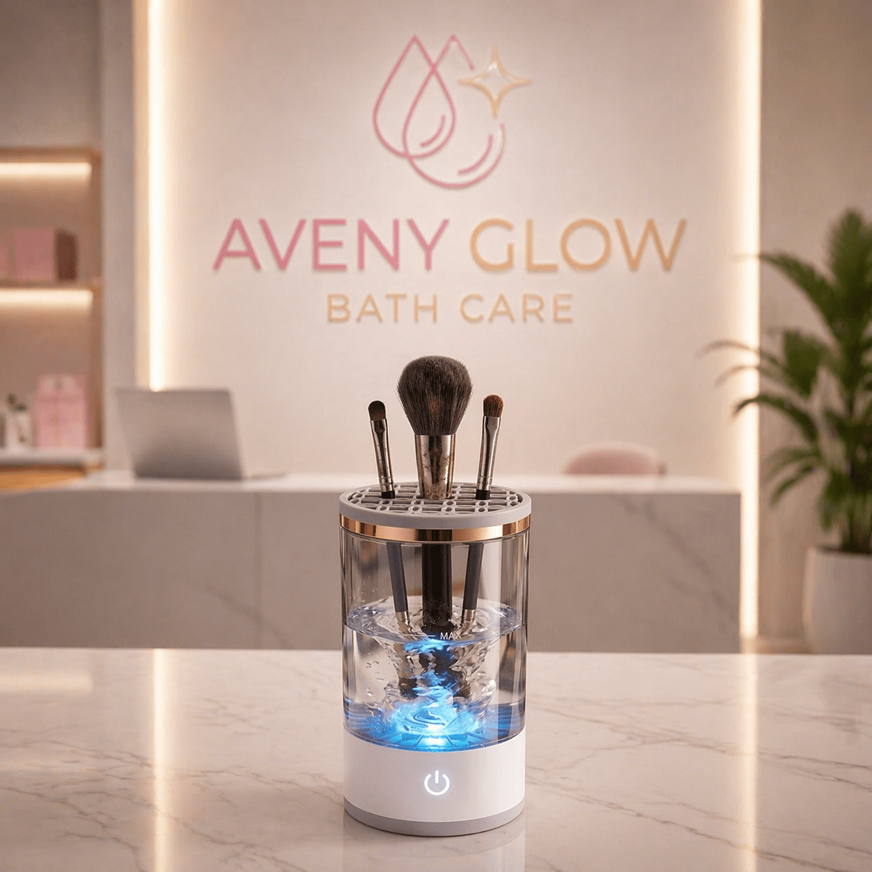 #Limpiador_portátil_brochas_maquillaje# - #AvenyGlow#